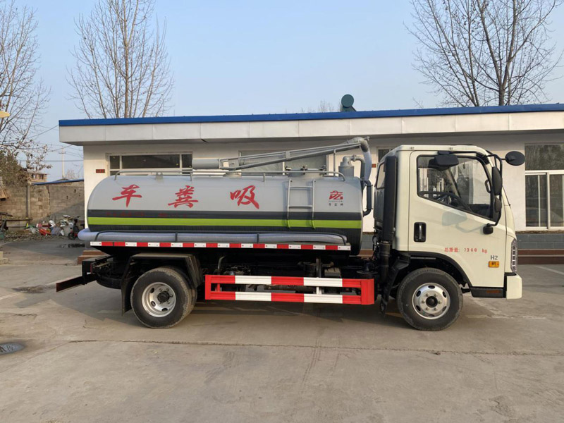 帝宏牌YTH5072GXEBJ6型吸粪车